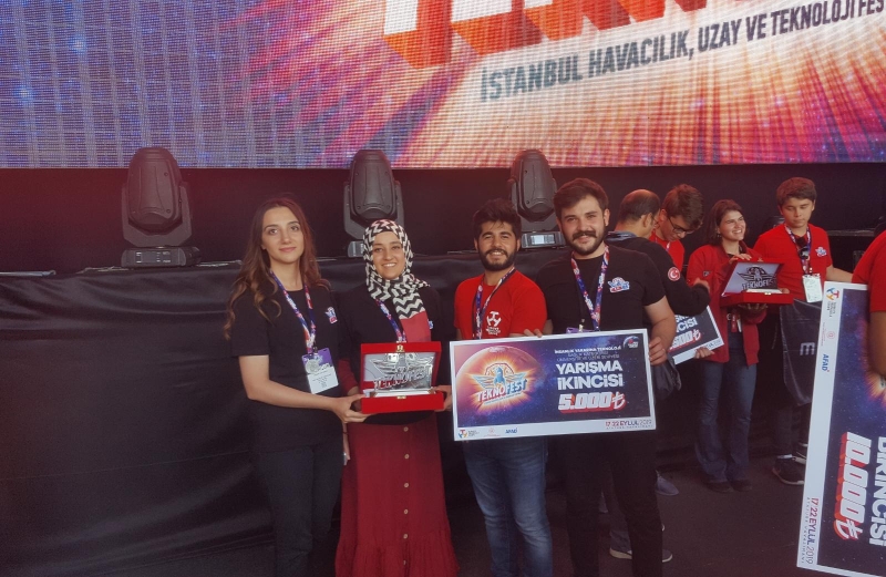 Teknofest 2019’da Harran Üniversitesi Sağlık Kategorisinde 2. Oldu