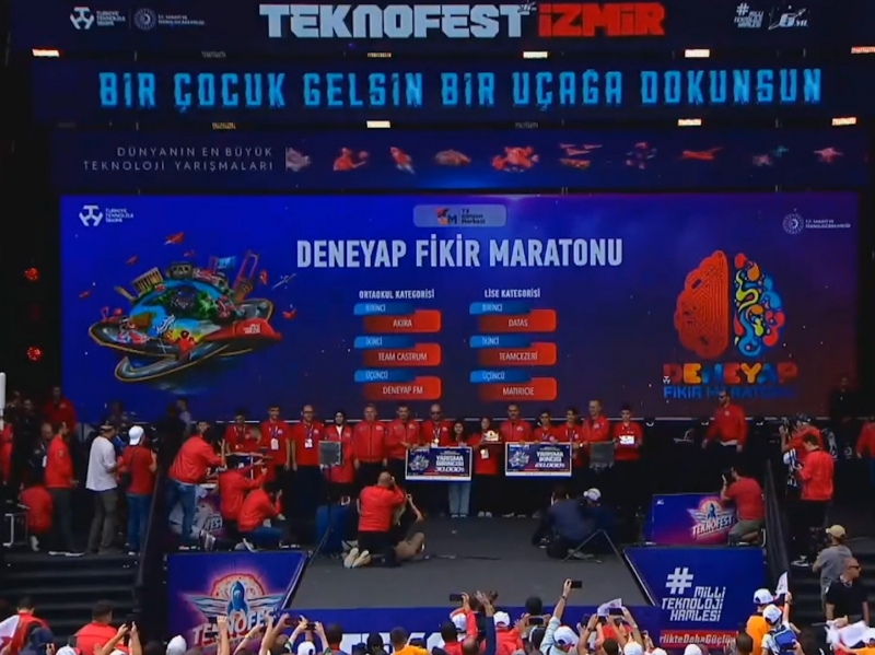 TEKNOFESTTE ŞANLIURFA BÜYÜKŞEHİR RÜZGÂRI, TÜRKİYE İKİNCİSİYİZ