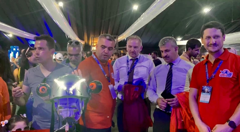 TEKNOFEST'TEN ŞANLIURFA'YA PROJE ÖDÜLÜ