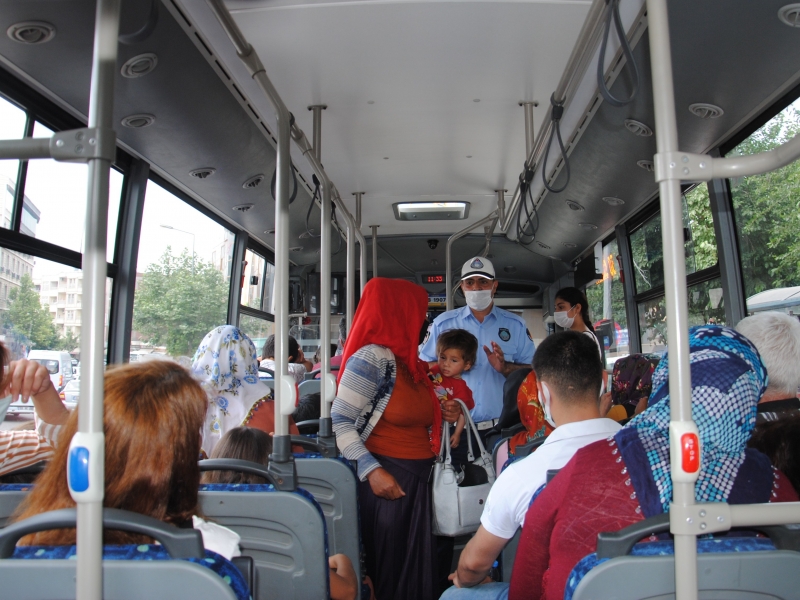 TOPLU TAŞIMA ARAÇLARINDA “NORMALLEŞME DENETİMİ”