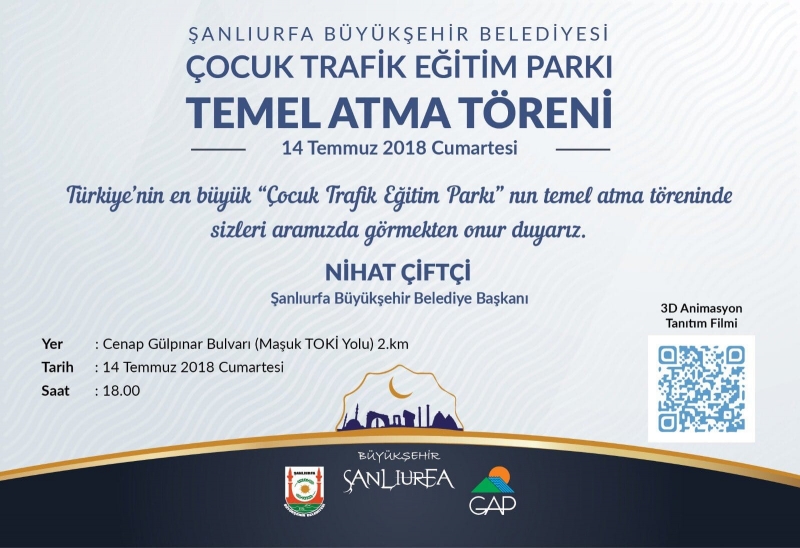 Trafik Eğitim Parkının Temeli Atılıyor