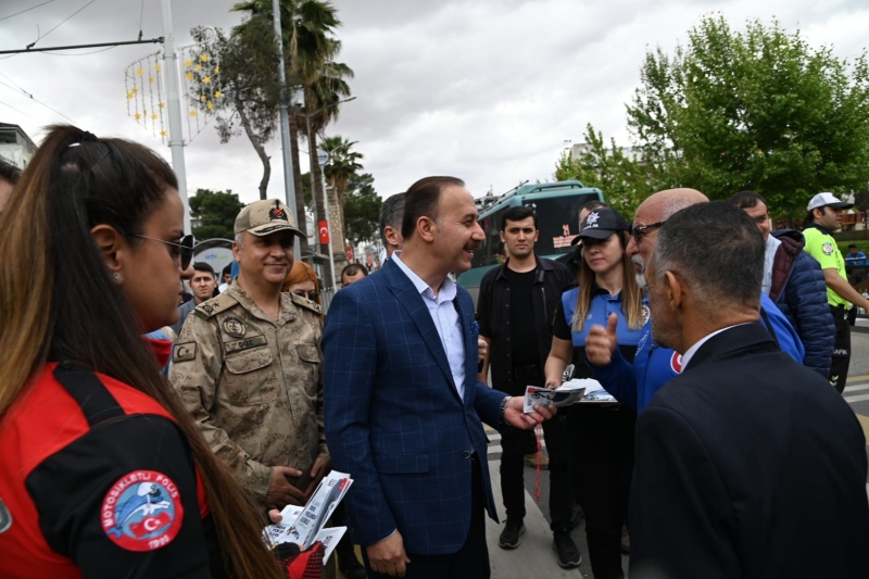 Trafik haftasında yaya güvenliğine dikkat çekildi