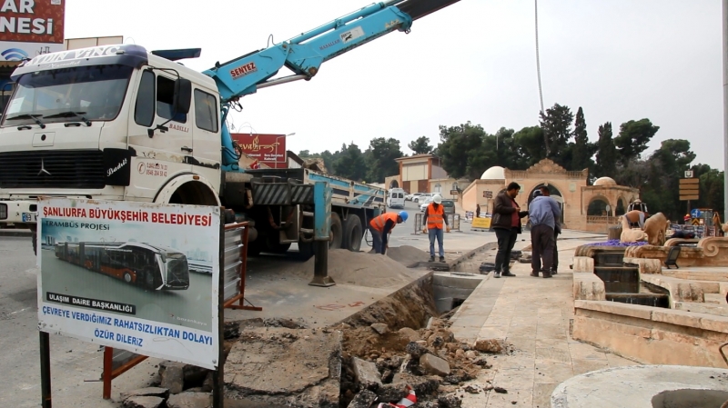 Trambüs Çalışmaları Devam Ediyor