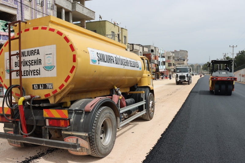 TURİZM YOLU’NDA ASFALT ÇALIŞMASI
