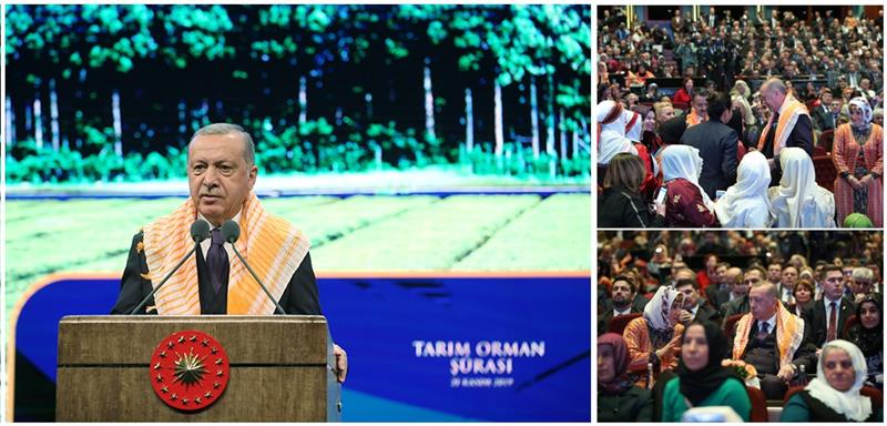 Erdoğan: "Her türlü teşebbüsün karşısındayız."