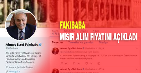 TWİTTER HESABINDAN DUYURDU