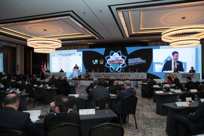 UCLG- MEWA TOPLANTISI ŞANLIURFA BÜYÜKŞEHİR BELEDİYESİ EV SAHİPLİĞİNDE YAPILDI