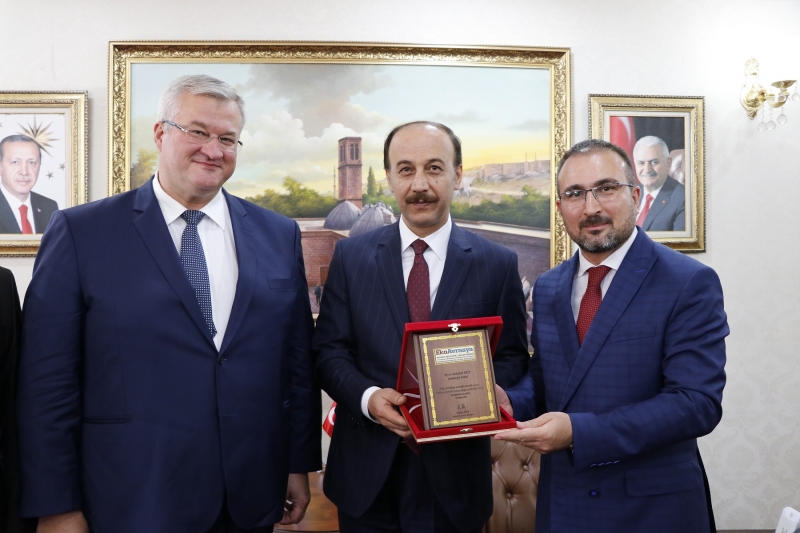 Ukrayna Ankara Büyükelçisi Şanlıurfa’da