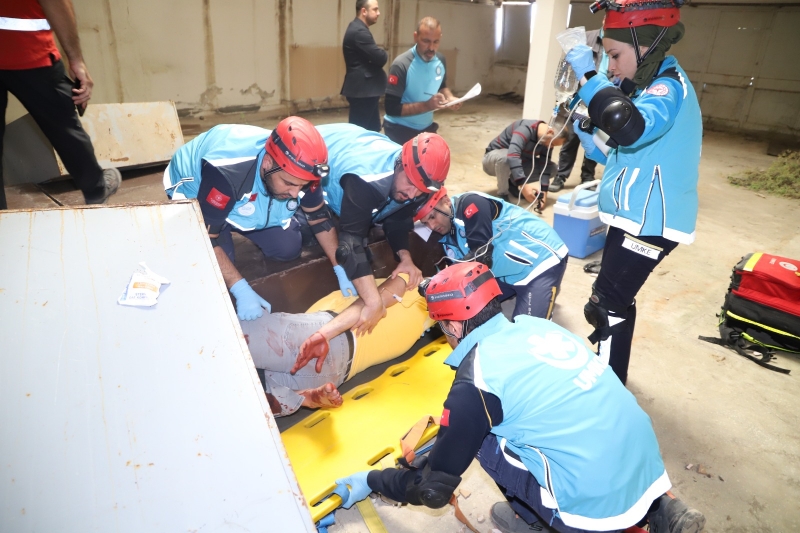 Umke’den Gerçeği Aratmayan Tatbikat