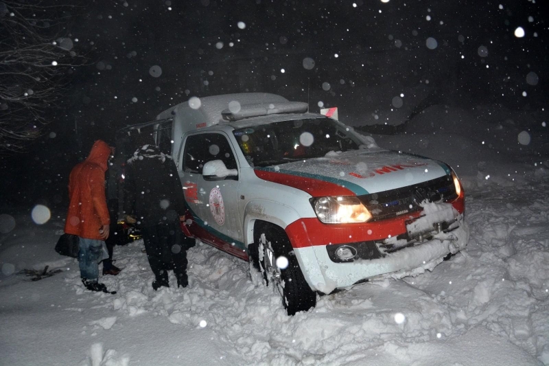 UMKE’nin Zorlu Kış Mesaisi