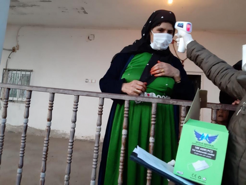 UMRE'den ilimize gelen tüm vatandaşlar ziyaret edildi.