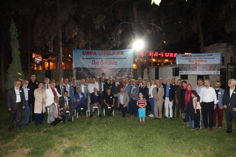URFA LİSESİ MEZUNLARI 15. KEZ BULUŞTU