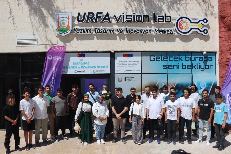 URFA VİSİON LAB KAPILARINI AÇTI, EĞİTİMLER BAŞLADI