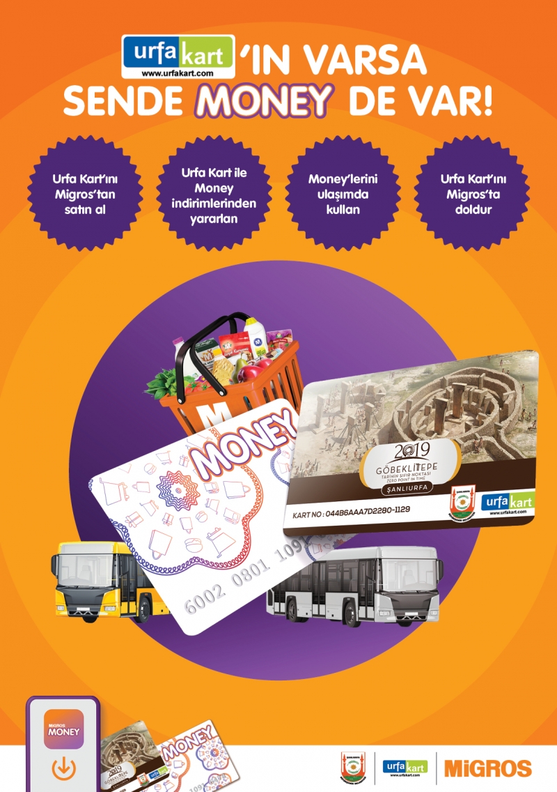 URFAKART MİGROSTA GEÇERLİ
