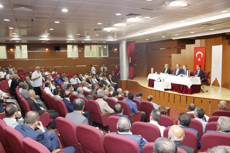 Vaki Erin Haliliye Muhtarları ile Bir Araya Geldi