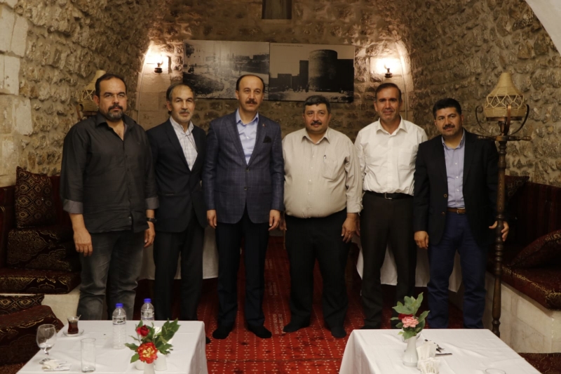 Vali Erin Gazetecilerle İstişarelerde Bulundu