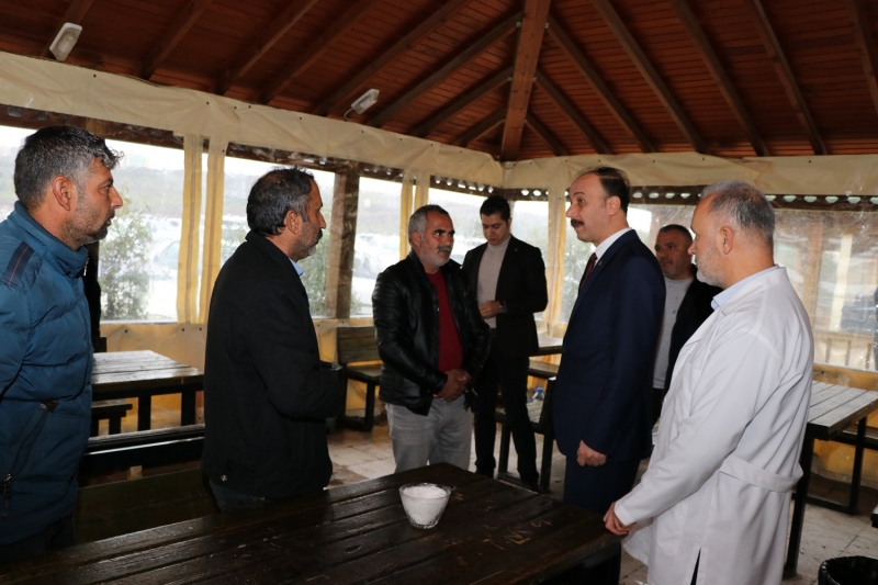 Vali Erin Güne Denetimle Başladı