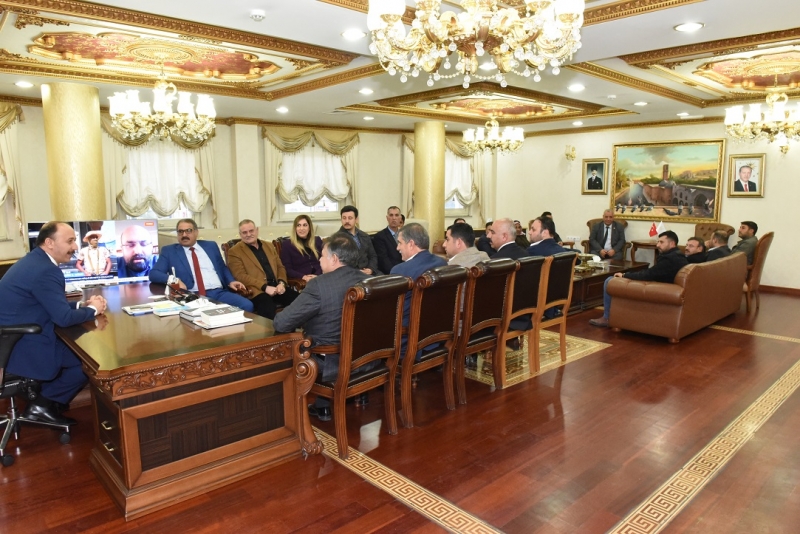 Vali Erin, Harranlı Muhtar ve Vatandaşları Dinledi