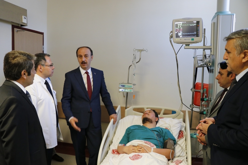 Vali Erin Sağlıkta Şiddet Kabul Edilemez