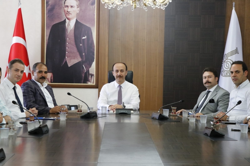 Vali Erin Şanlıurfaspor Yönetimini Kabul Etti