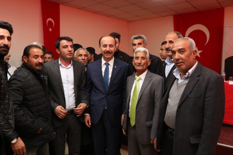 Vali Erin, Suruç’ta Muhtarlar ve Vatandaşlarla Buluştu