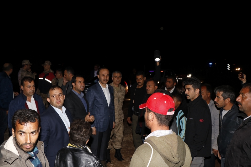 Vali Erin Yağışlardan Etkilenen Bölgeleri İnceledi