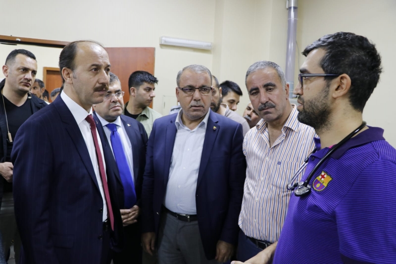 Vali Erin Yangın Olaylarını İnceledi