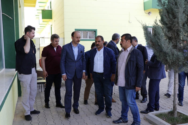 Vali Erin’den Şanlıurfaspora Ziyaret