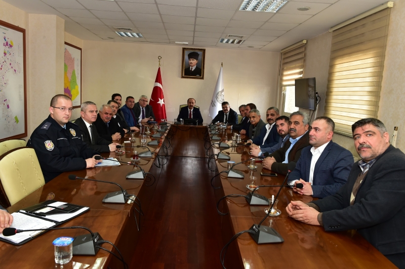 Valilikte Trafik Güvenliği Toplantısı