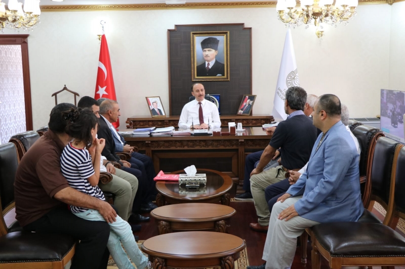 Vatandaşlar Sorunlarını Vali Erin'e Anlattı