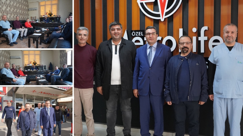 Vergi Dairesi`nden Metrolife Hastanesi`ne teşekkür Ziyareti