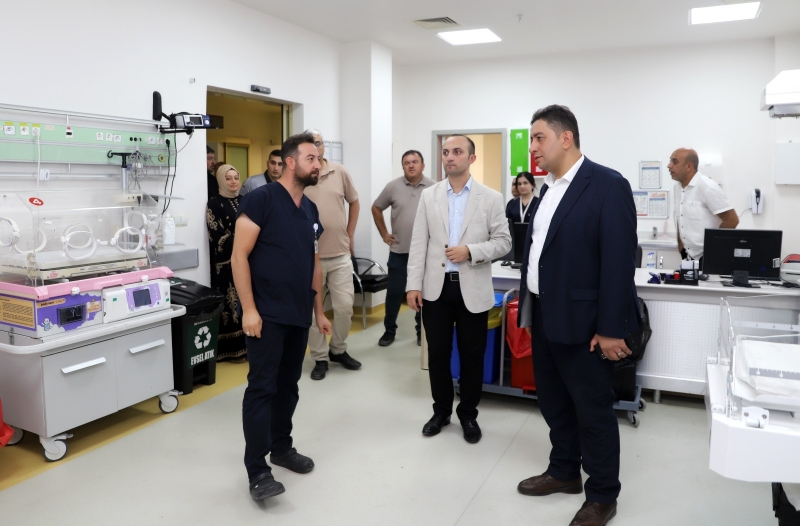 Viranşehir Devlet Hastanesinde yenidoğan kapasitesi arttırıldı.