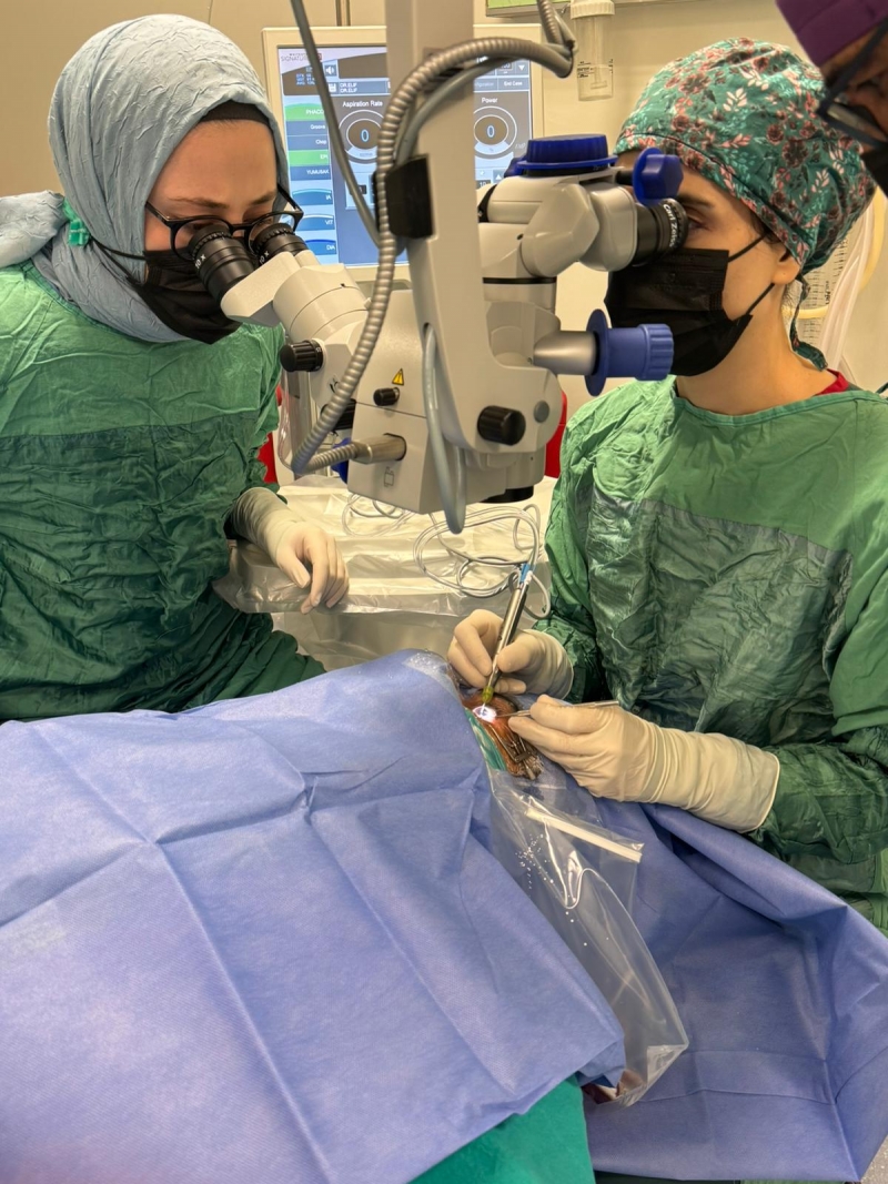 Viranşehir Devlet Hastanesi’nde İlk Katarakt Ameliyatı Gerçekleştirildi