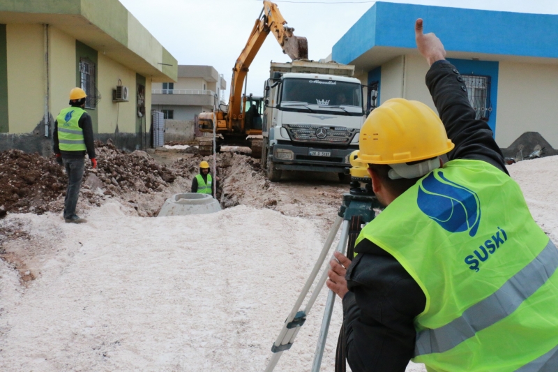 VİRANŞEHİR KANALİZASYON PROJESİ BAŞLADI