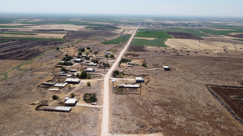 VİRANŞEHİR KIRSALINDA SATHİ ASFALT ÇALIŞMASI