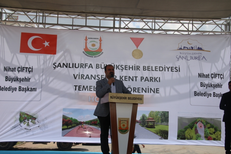 Viranşehir Şehir Parkının Temeli Atıldı