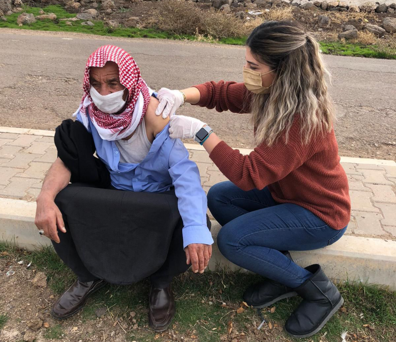 Viranşehir’de 36 Ekip İle Aşı Çalışması.