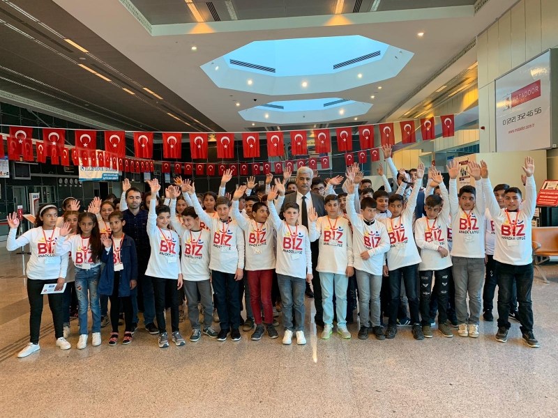 Viranşehirli Çocuklar İstanbul ve Trabzon’a Uçtu