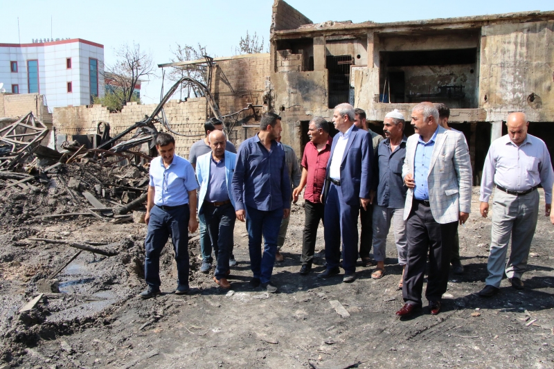 Yanan İşyerlerinin Tadilatını Biz Yapacağız