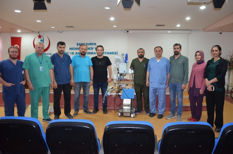 YAPAY KALP VE AKCİĞER DESTEK MAKİNESİ EĞİTİMİ VERİLDİ