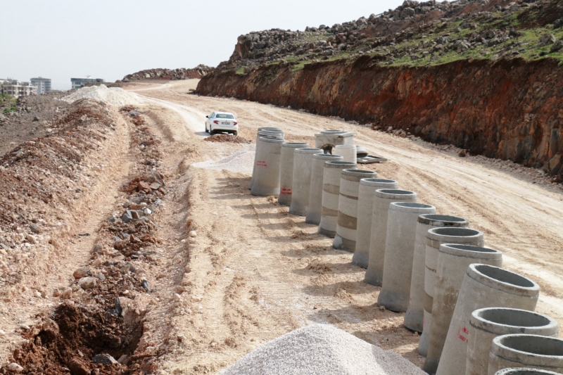 Yeni Bulvarların Alt Yapısı Tamamlanıyor
