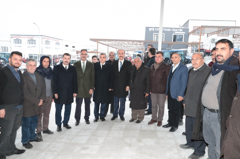 YENİ OTO GALERİCİLER ESNAFINA HAYIRLI OLSUN ZİYARETİ