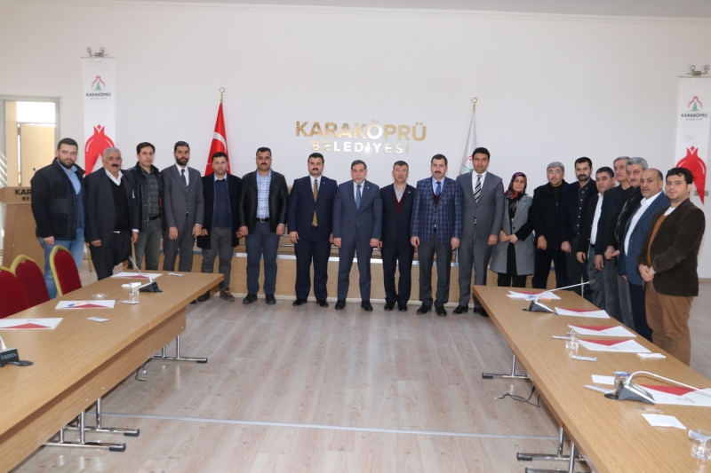 YEREL YÖNETİMLER BAŞKAN YARDIMCISI ZENBİLCİ'DEN BAŞKAN BAYDİLLİ'YE ZİYARET