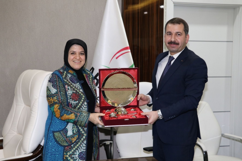 YEREL YÖNETİMLER BAŞKAN YARDIMCISI KÖSEOĞLU'DAN BAŞKAN BAYDİLLİ'YE ZİYARET