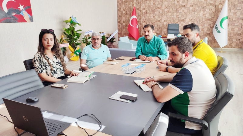 Yeşilay Şanlıurfa Şube Yönetiminde görev bölümü