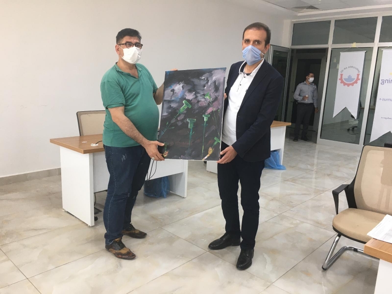 Yeşilay Şanlıurfa Şubesinden Anlamlı Tablo