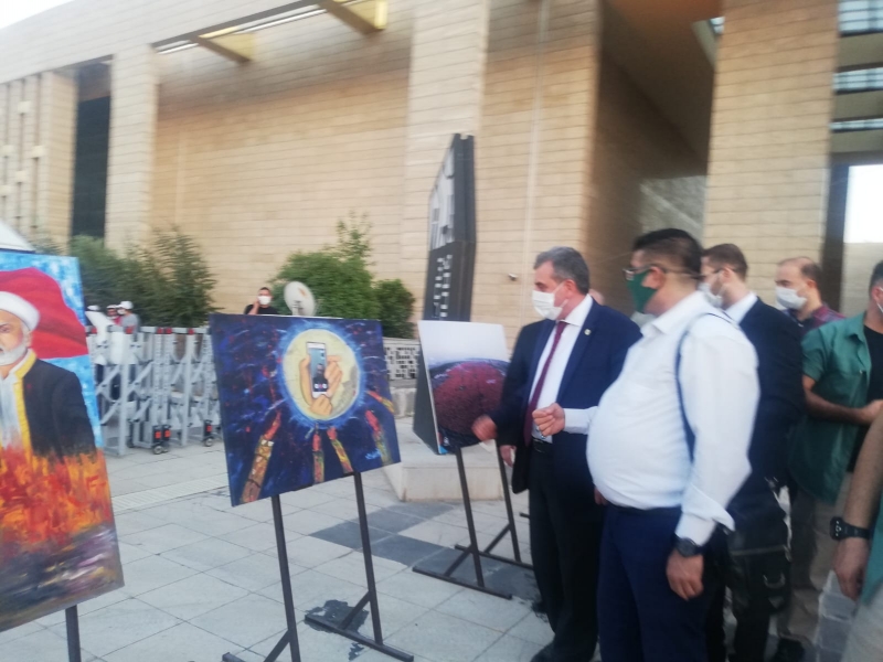 Yeşilay'ın 15 Temmuz Resim Sergisine Yoğun İlgi