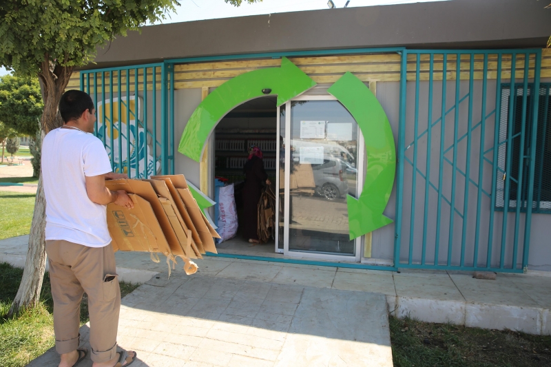 YÜZLERCE KİLO ATIK, GERİ DÖNÜŞÜME KAZANDIRILDI