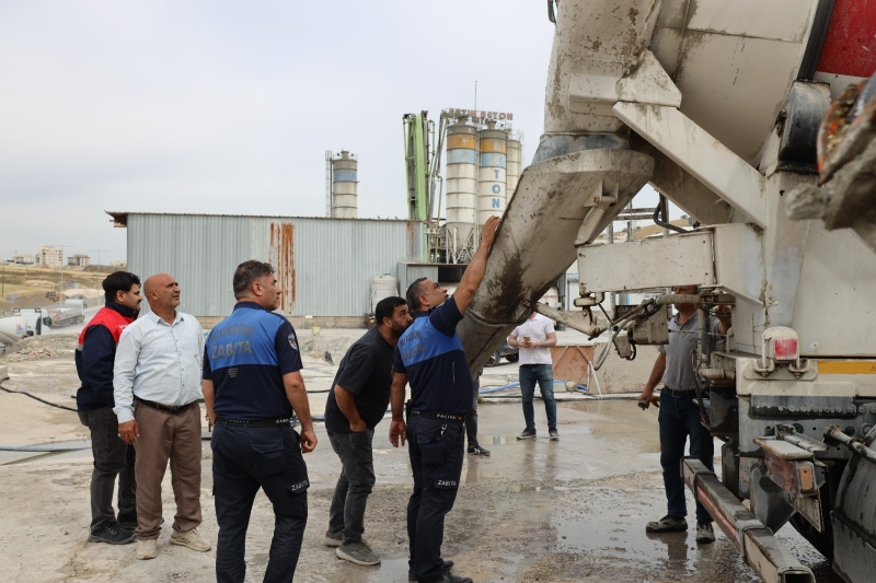 ZABITALARDAN BETON FİRMALARINA YÖNELİK DENETİM