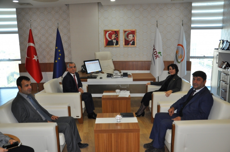 Z.Gülender Açanal,TKDK'yı Ziyaret Etti